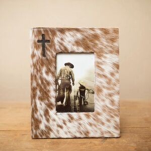 Cowhide Picture Frame